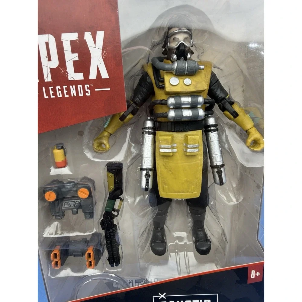 JAKKS Pacific Apex Legends (Caustic) Yellow & Black 6-Inch Action Figure